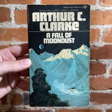 A Fall of Moondust -  Arthur C. Clarke - 1974 Dean Ellis Cover - Signet Paperback Edition