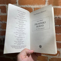 Prospero Burns - Dan Abnett - 2014 Black Library paperback