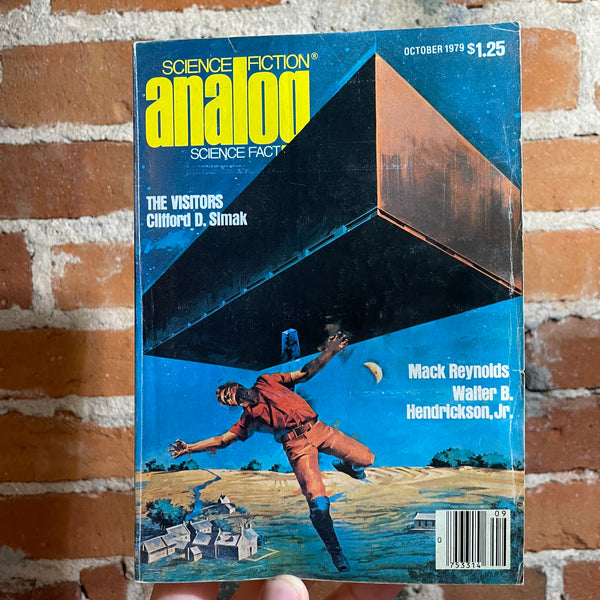 Analog Science Fiction/Science Fact, Oct. 1979 - The Visitors - Clifford D. Simak - Vincent Di Fate Cover
