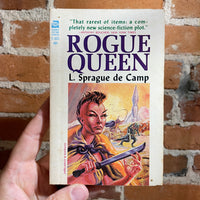 Rogue Queen - L. Sprague de Camp Ace Books Paperback Gray Morrow Cover