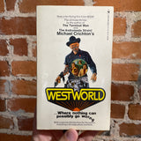 Westworld - Michael Crichton - Rare 1974 Bantam Books Paperback