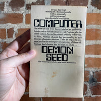 Demon Seed - Dean R. Koontz - First Printing 1973 Bantam Paperback Edition - Lou Feck Cover