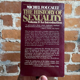 The History of Sexuality - Michael Foucault - 1980 Vintage Books Paperback