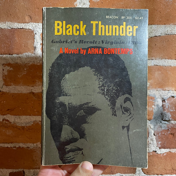 Black Thunder - Arva Bontemps - 1970 Beacon Press Paperback
