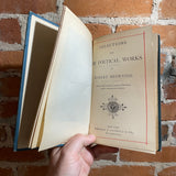 Selections from the Poetical Works of Robert Browning 6th London Edition - Thomas Y. Crowell & Company