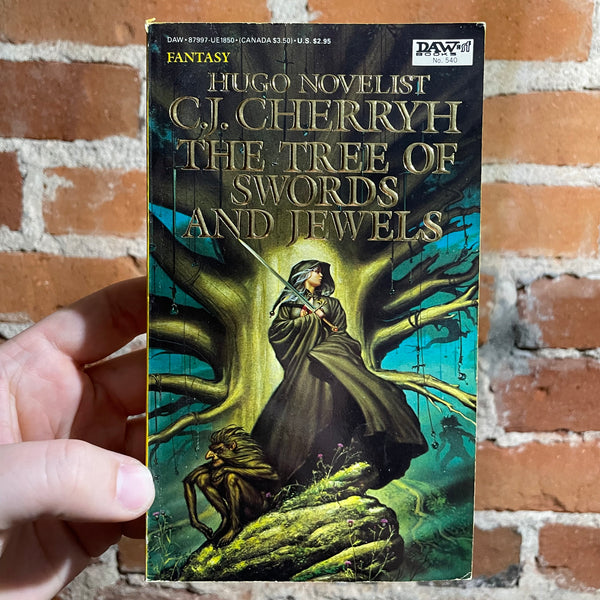 The Tree of Swords and Jewels - C.J. Cherryh - 1983 Michael Whelan Cover Daw Books Paperback