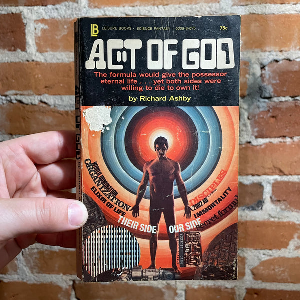 Act of God - Richard Ashby - 1971 Leisure Books Paperback Edition