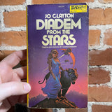 Diadem from the Stars - Jo Clayton 1977 Michael Whelan Cover - Daw 1st Printing vintage paperback