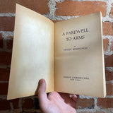 A Farewell to Arms - Ernest Hemingway - 1969 Charles Scribner's Sons vintage paperback