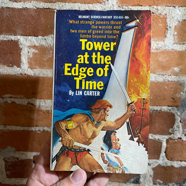 Tower At The Edge of Time - Lin Carter - 1968 Belmont Books Paperback