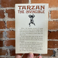Tarzan the Invincible - Edgar Rice Burroughs - Ace Book Paperback - Frank Frazetta Cover