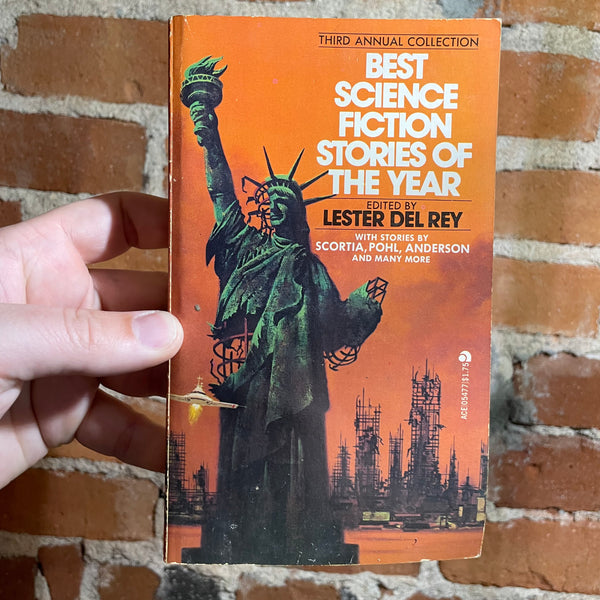 Best Science Fiction Stories of the Year 3rd Annual Collection - Edited by Lester Del Rey - 1974 Ace Books