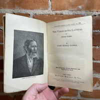 Vision of Sir Lanfaul and Other Poems - Lowell - 1894 Maynard’s English Classic Series Vintage booklet