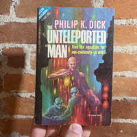 The Unteleported Man - Philip K. Dick 1966 Ace Double G602 - Frank Kelly Freas Cover