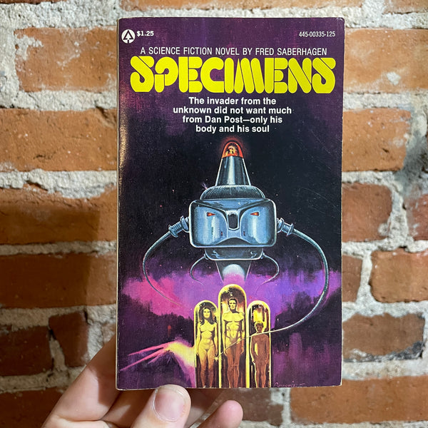 Specimens - Fred Saberhagen - 1976 Paperback Library - Jack Faragasso Cover
