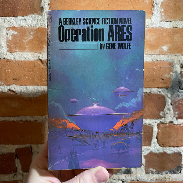 Operation Ares - Gene Wolfe - 1970 Berkley Books Paperback - Paul Lehr Cover