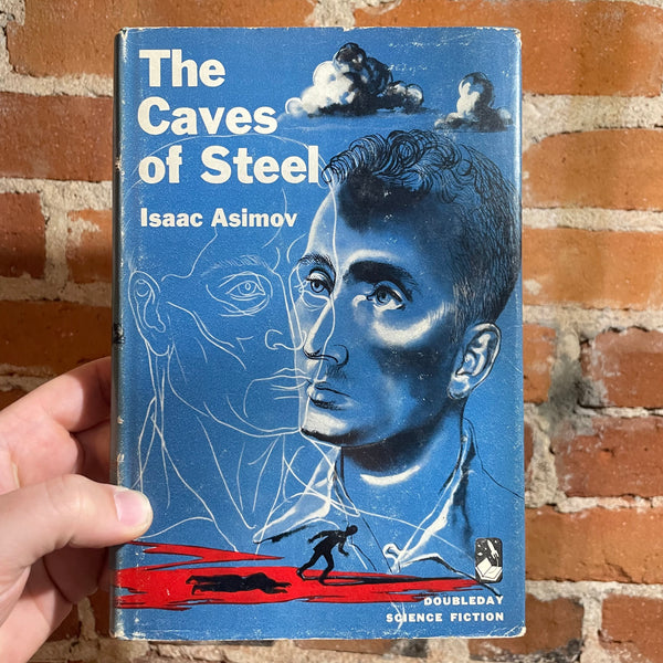 The Caves of Steel - Isaac Asimov - 1954 Doubleday BCE Edition - Jean Morton & Ruth Ray Cover