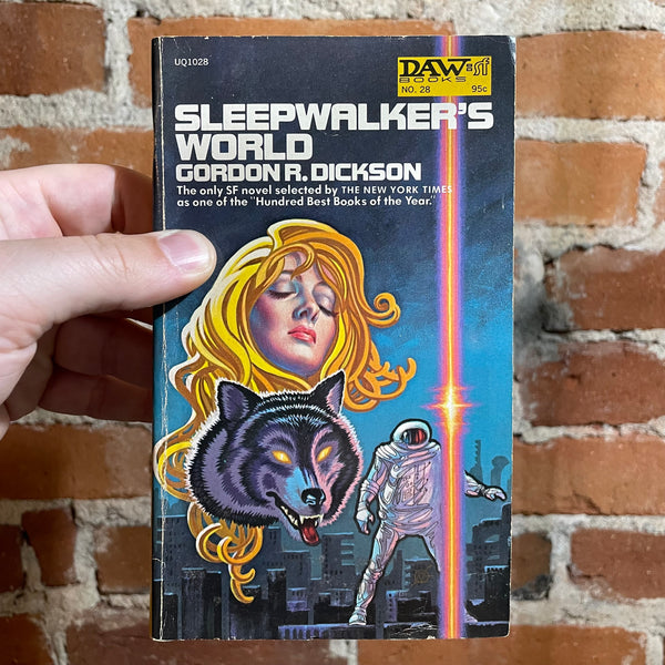 Sleepwalker’s World - Gordon R. Dickson - 1972 Frank Kelly Freas Daw Paperback