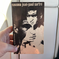 Nausea - Jean-Paul Sartre 1964 9th Printing - New Directions Publishing vintage PB