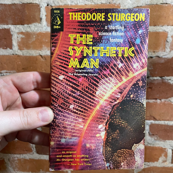The Synthetic Man - Theodore Sturgeon - 1961 Pyramid Books Paperback Edition - Lester Krause Cover