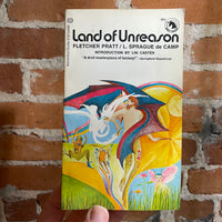 Land of Unreason - Fletcher Pratt / L. Sprague de Camp - 1970 Ballantine Books - Donna Violetti Cover