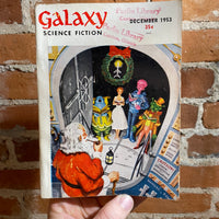 Galaxy Science Fiction - December 1953 Christmas Sci-Fi Cover