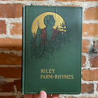 Riley Farm-Rhymes - James Whitcomb Riley - 1905 The Bonn’s-Merrill Company Illustrated Hardback