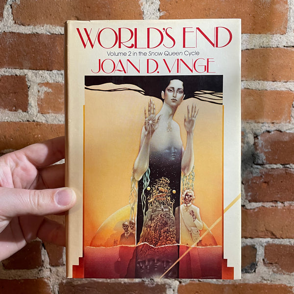 World’s End - Joan D. Vinge - 1984 BCE Hardback - Leo and Diane Dillon Cover