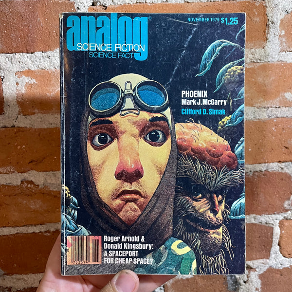 Analog Science Fiction/Science Fact, November 1979 - Phoenix - Mark J. McGarry - Richard Anderson Cover