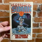 The Trouble with Tycho - Clifford D. Simak (Michael Whelan Cover)