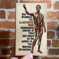 The Illustrated Man - Ray Bradbury - 1963 4th Printing Bantam Books - Rare Louis S. Glanzman Cover