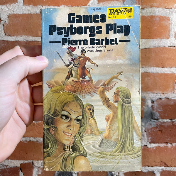 Games Psyborgs Play - Pierre Barbet - George Barr Cover - Daw Books Paperback Edition