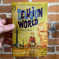 Ace Double - Spacial Delivery / Delusion World - Gordon R. Dickson - Ed Valigursky Cover