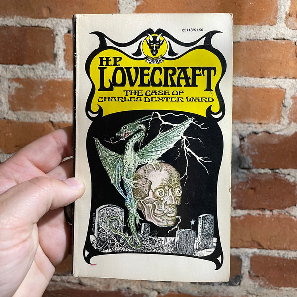 The Case of Charles Dexter Ward - H.P. Lovecraft - 1976 Ballantine Books Paperback - Murray Tinkleman Cover