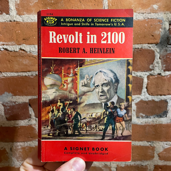 Revolt in 2100 - Robert A. Heinlein - 1956 1st Signet Books Paperback