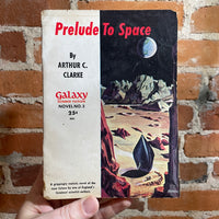 Prelude To Space - Arthur C. Clarke - Galaxy Science Fiction Novel #3 - 1951 Paperback