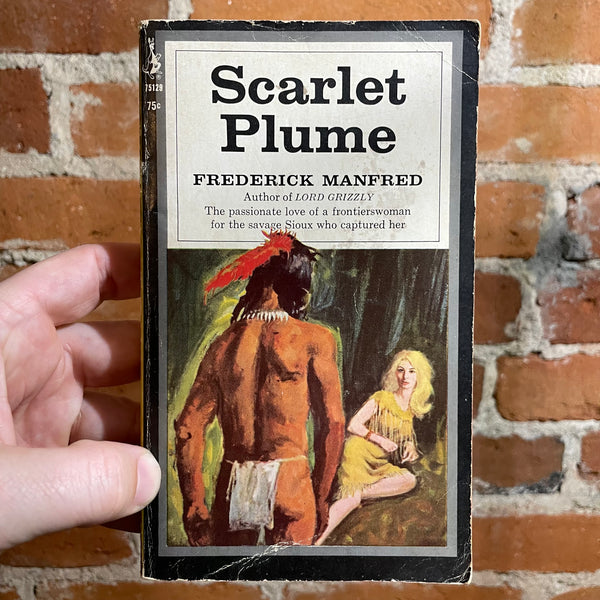 Scarlet Plume - Frederick Manfred - 1966 1st Printing - Pocket Books Paperback
