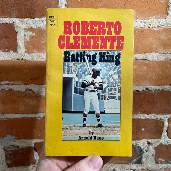 Roberto Clemente: Batting King - Arnold Hano - 1973 Dell Books Paperback