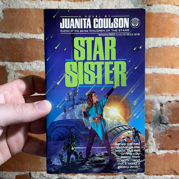 Star Sister - Juanita Coulson - 1990 Del Rey Paperback - Richard Hescox Cover