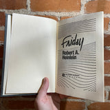 Friday - Robert A. Heinlein - Richard Powers Cover 1982 BCE Hardback