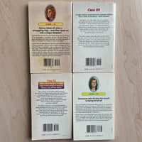 The Nancy Drew Files - Case 13, 29, 52, & 85 - Carolyn Keene - 4 Paperback Bundle