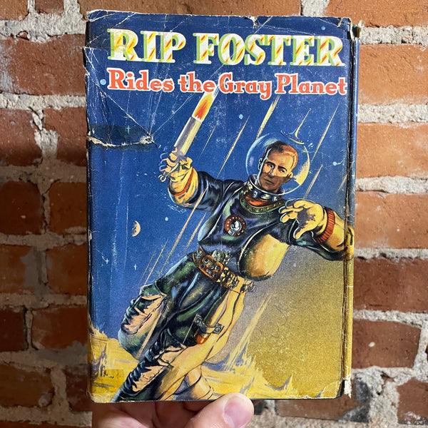 Rides The Gray Planet - Rip Foster - Illustrated 1952 Whitman Hardback
