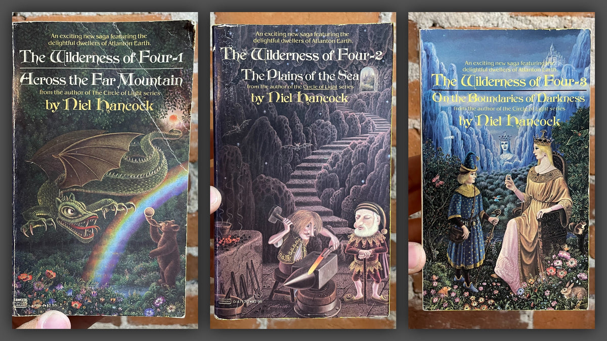 The Wilderness of Four - Niel Hancock (Paperback Bundle Books 1-3