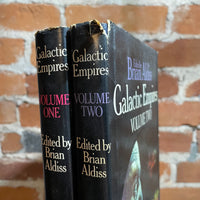 Galactic Empires - Vol. 1 & 2 - Edited by Brian Aldiss BCE Hardcover Editions