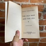 The Old Man and the Sea - Ernest Hemingway 1952 Blue Scribners Paperback