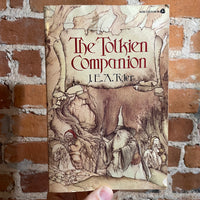 The Tolkien Companion - J.E.A. Tyler 1977 Avon Books vintage Paperback - Joseph Zucker Cover