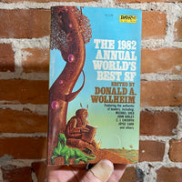 The 1982 Annual World’s Best SF - Edited by Donald Woolheim - Wayne D. Barlow Cover
