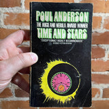 Time And Stars - Poul Anderson - 1975 Manor Books Paperback Edition - Unknown Artist Cover