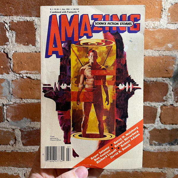 Amazing Science Fiction Stories Magazine Vol. 28 No. 1 July 1981