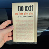 No Exit and Three Other Plays - Jean-Paul Sartre - Jean Carlu Cover - 1949 Vintage Paperback
